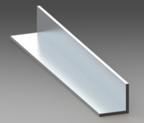 Cantoneira Abas Iguais e Desiguais